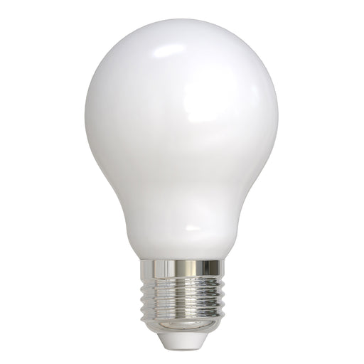 Bulbrite LED7A19/30K/FIL/M/D/B/2 7.6W LED A19 Filament Bulb E26 Base 3000K 800Lm 120V 80 CRI 310 Degree Beam Angle Dimmable Milky (776215)
