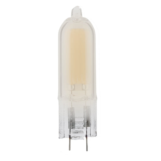 Bulbrite LED2G4/27K/W/F/D 1.8W LED T5 Tube G4 Base 2700K 140Lm 12V 90 CRI 320 Degree Beam Angle Dimmable Frost (770651)
