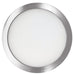 Bulbrite LED10FLUSH/5/930/J/NK/D 10.3W LED 5 Inch Flush Mount 3000K 850Lm 120V 90 CRI Dimmable Nickel (773602)