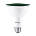 Bulbrite LED15PAR38/FL/GRN/D 15W LED PAR38 Bulb Medium E26 Base 120V 110 Degree Beam Angle Dimmable Green (772503)