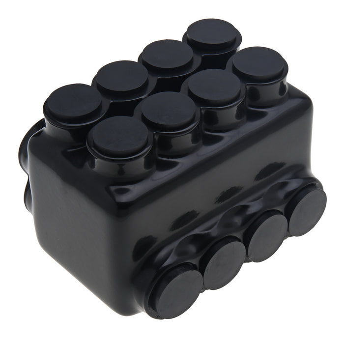 NSI 600 MCM - 6 AWG Stacked Polaris Insulated Multi-Tap Connector 8-Port [Double Sided Entry] (IPLDS600-8)