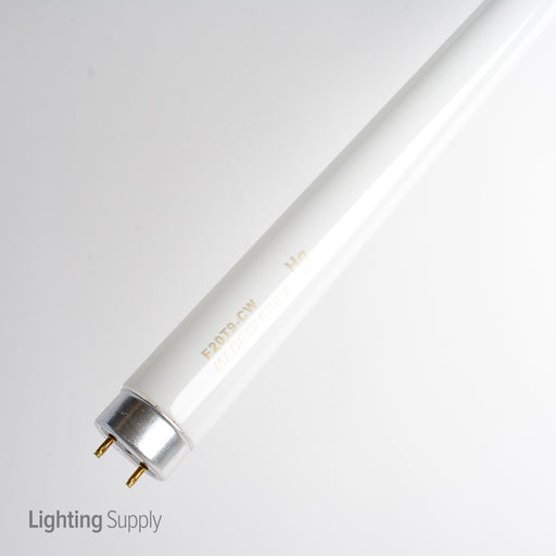 Standard 20W 22 13/16 Inch T9 Linear Fluorescent 4100K Medium Bi-Pin G13 Base Tube (F20T9/CW)