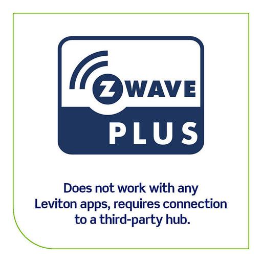 Leviton Decora Smart Z-Wave Receptacle (ZW15R-1BW)