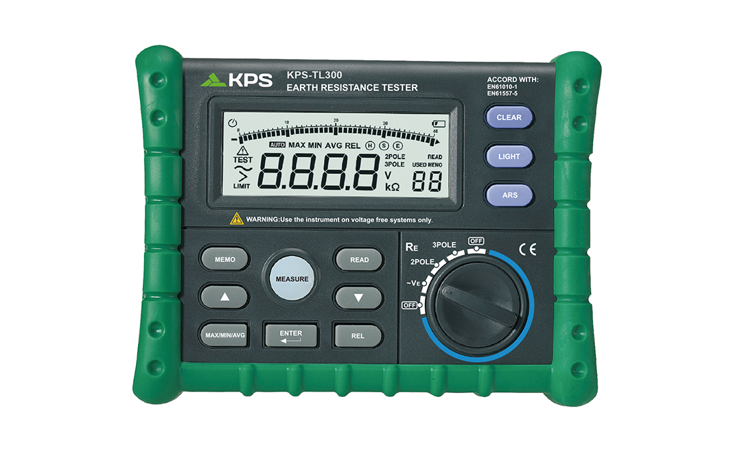 KPS KPSTL300CBINT Earth Resistance Tester (KPS-TL300)