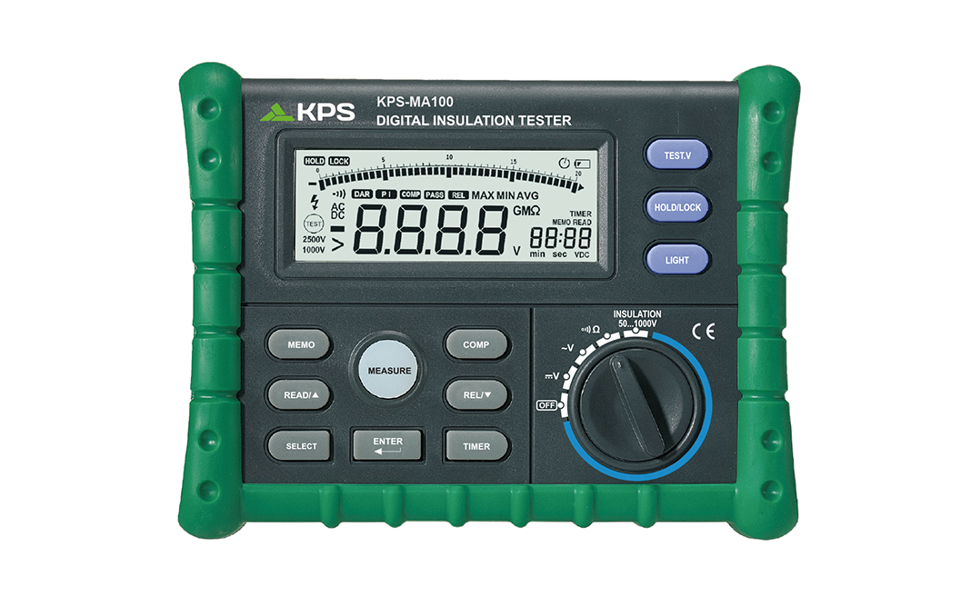 KPS KPS-MA100 KPSMA100CBINT Insulation Tester — Lighting Supply