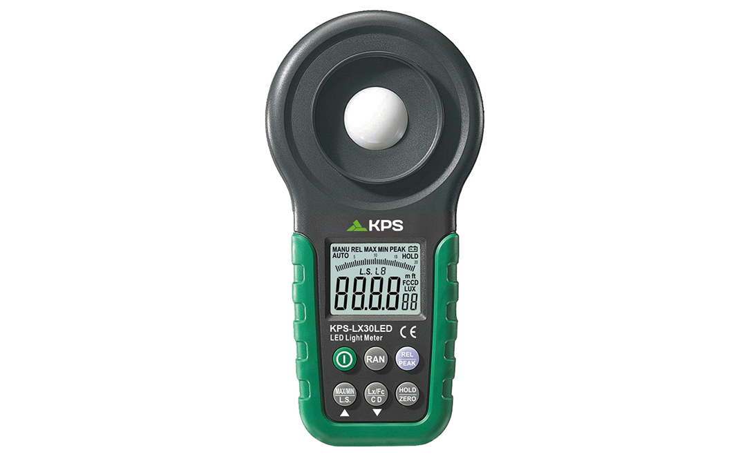 KPS KPSLX30LEDCBINT High Accuracy Light Meter (KPS-LX30LED)