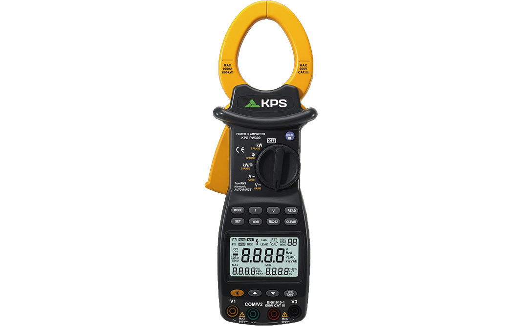 KPS KPSPW300CBINT Power Digital Clamp Meter (KPS-PW300)