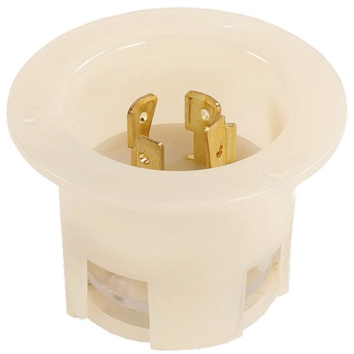 MORRIS Recessed Flange Twist Lock Male 480V L16-20 (20467)