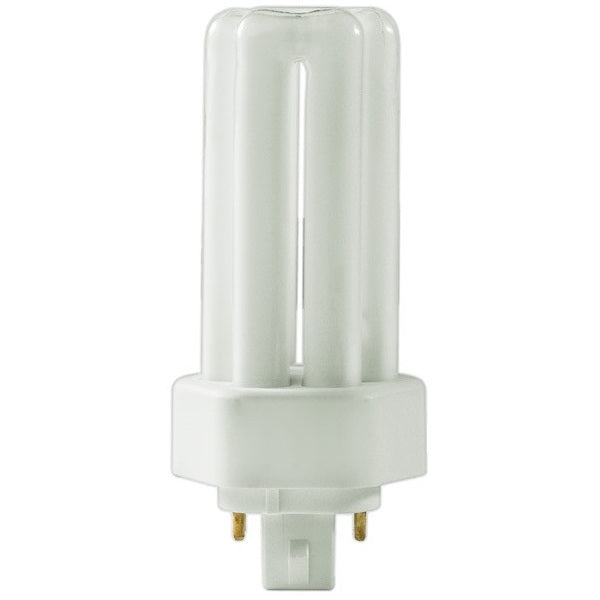 Sylvania CF18DT/E/IN/827/ECO 18W T4 Triple Tube Compact Fluorescent 2700K 82 CRI 4-Pin GX24Q-2 Plug-In Base Bulb (20875)