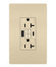 Pass and Seymour Radiant Self-Test GFCI Receptacle Tamper-Resistant 20A With USB Type A/C Ivory (2097TRUSBACI)