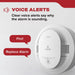 Kidde 20SD10-V DETECT Smoke Alarm 10-Year Battery Powered And Voice Alerts (21033065)