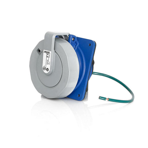 Leviton 20 Amp 250V 2-Pole 3-Wire Pin And Sleeve Receptacle Industrial Grade Watertight - Blue (320R6WLEV)