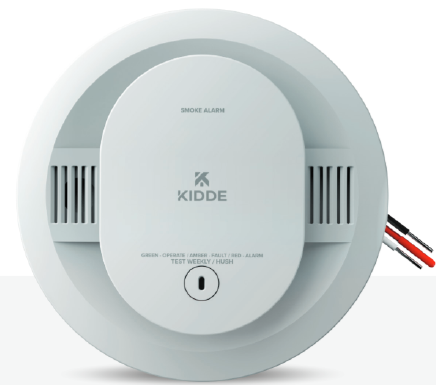 Kidde SMACFEX Firex Smoke Alarm Hardwired With AA Backup Battery (21033081)