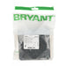 Bryant Receptacle Quadplex 20A 125V 5-20R Black (21254BLK)