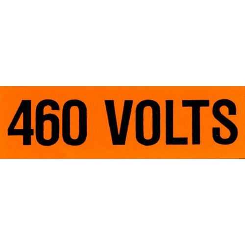 MORRIS 1-Voltage Marker 208V 5-Pack (21324)