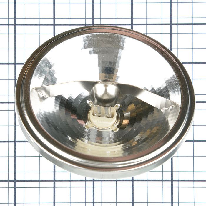 Sunlite 50AR111/SP/12V Halogen 3200K 12V 50W AR AR111 Screw Terminal G53 Dimmable (21530-SU)