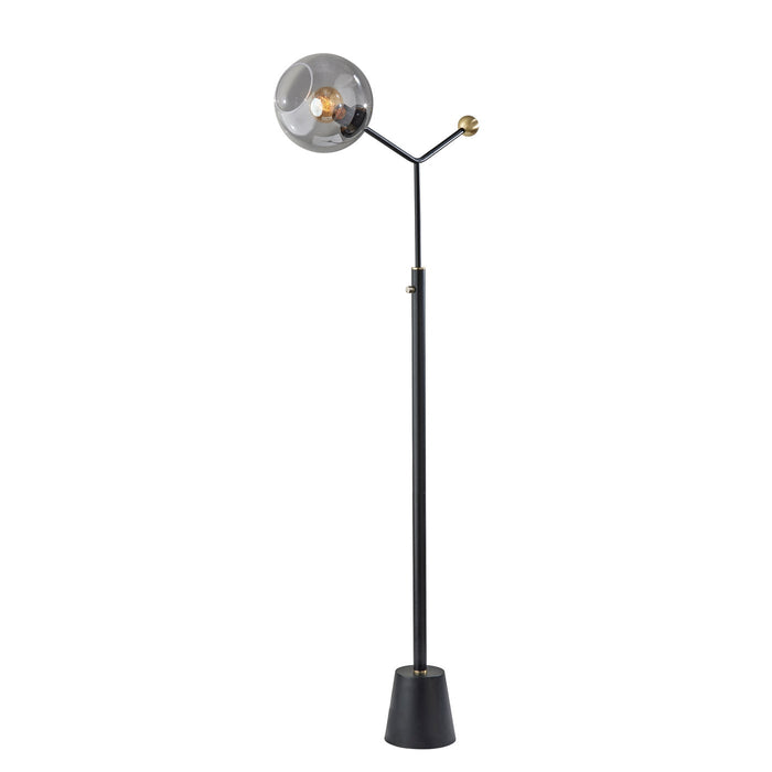 Adesso Dusk Floor Lamp Black (2156-01)