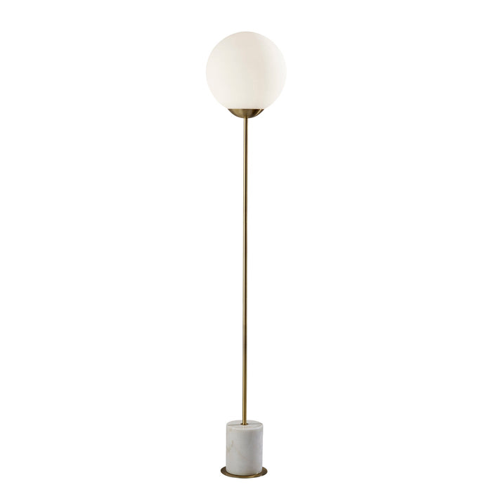 Adesso Terra Floor Lamp Antique Brass (2158-21)