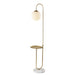Adesso Terra Shelf Floor Lamp Antique Brass (2159-21)