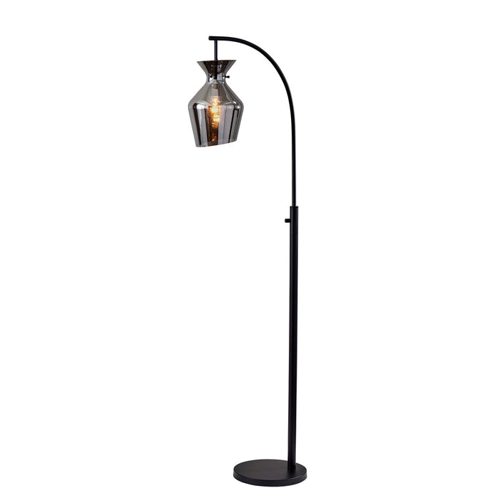 Adesso Tate Floor Lamp Black (2163-01)