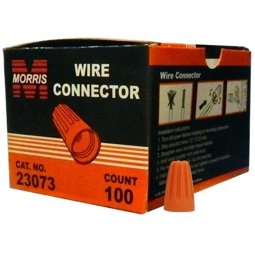 MORRIS P3 Wire Connector 100 Boxed (23073)