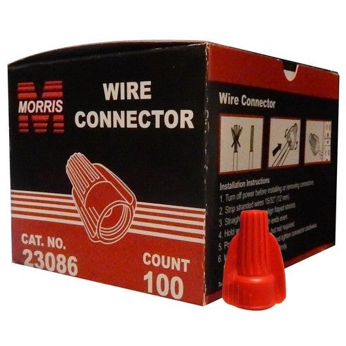 MORRIS Red Wing Connector 100 Boxed (23086)