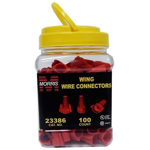 MORRIS Red Wing Connector Small Jar 100 Pieces (23386)
