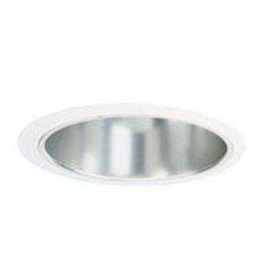 Lithonia 6 Inch Coned Trims Clear Alzak White Trim Ring (V3027 CWH)
