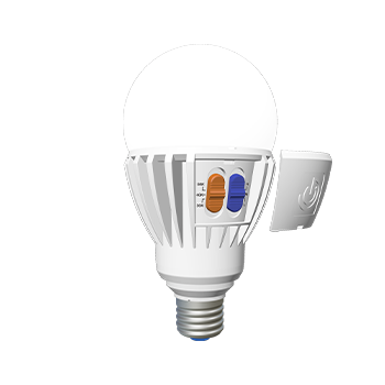 Green Creative 24HID/8CCTS/277V/E26/DIM/SD HID LED E26 Base 24W CCT Selectable 3000K/4000K/5000K 82 CRI High Output 120-277V Dimmable (37930)