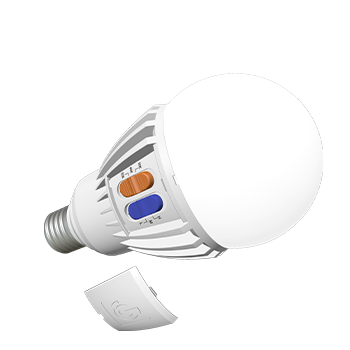 Green Creative 24HID/8CCTS/277V/E26/DIM/SD HID LED E26 Base 24W CCT Selectable 3000K/4000K/5000K 82 CRI High Output 120-277V Dimmable (37930)