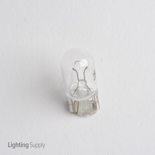 Standard .25 Amp 1 Inch T3.25 Incandescent 6.3V Wedge Base Clear Miniature Bulb (#259)