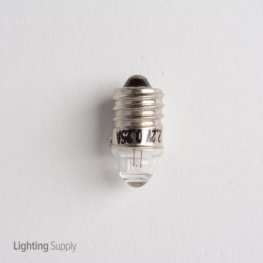 Standard .25 Amp 1 Inch TL3 Incandescent 2.2V Mini Screw Base Clear Miniature Bulb (#222)