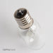 Standard 25W T8 Incandescent 130V Intermediate E17 Base Clear Tubular Bulb (25T8N/CL130)