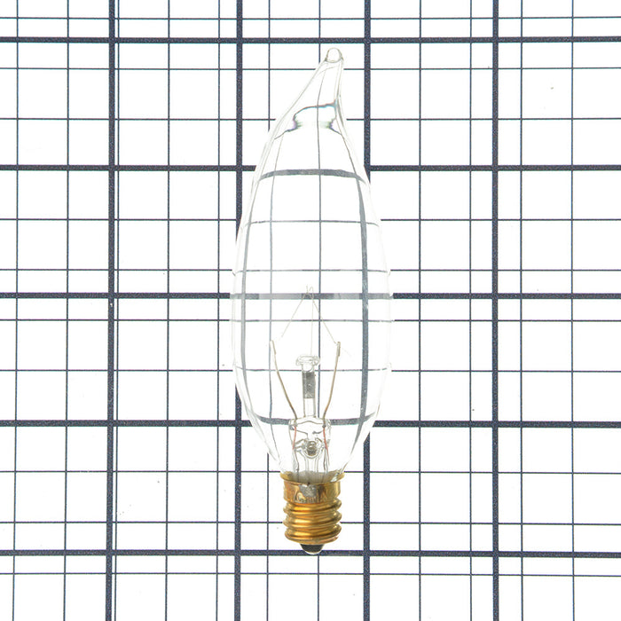 Bulbrite 25CFC/32/3 25W CA10 Clear E12 130V 2700K (403025)