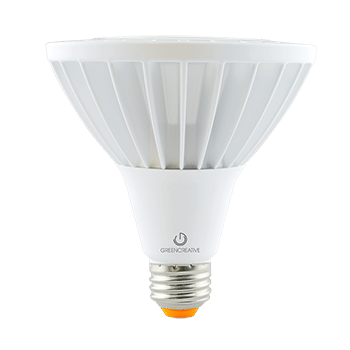 Green Creative 25PAR38HO/940NF25/277V PAR38 25W Very High Output 120-277V Non-Dimmable 4000K (98212)