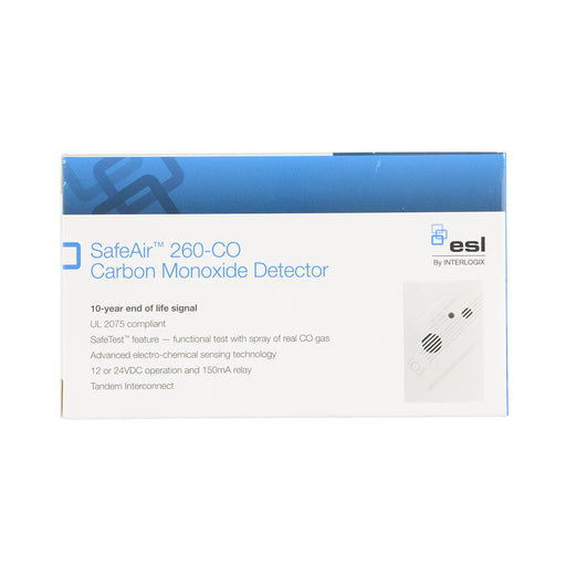 Edwards Signaling Carbon Monoxide Detector Alarm And Trouble Relays Sounder End-Of Life Signal 12/24VDC (260-CO)