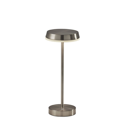 Adesso Tommy LED Cordless Table Lamp Brushed Steel (2600-22)