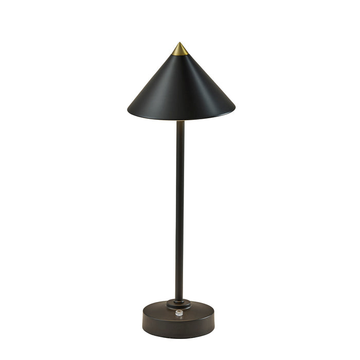 Adesso Ritchie LED Cordless Table Lamp Black (2601-01)