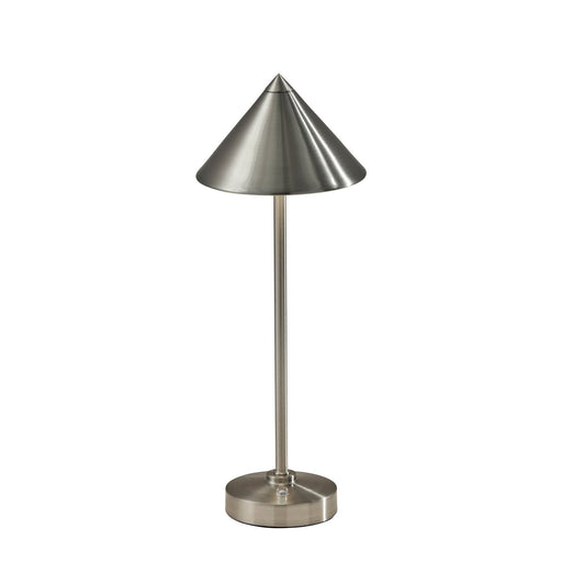 Adesso Ritchie LED Cordless Table Lamp Brushed Steel (2601-22)