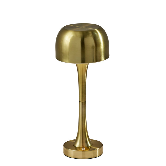 Adesso Jimmy LED Cordless Table Lamp Antique Brass (2602-21)