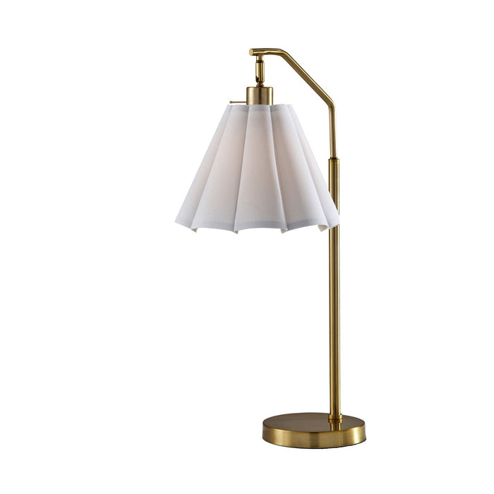 Adesso Lyra Table Lamp Antique Brass (2607-21)