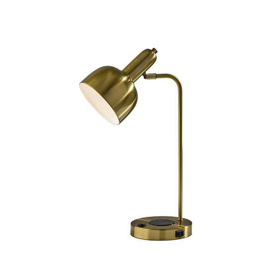 Adesso Rico Desk Lamp Antique Brass (2609-21)
