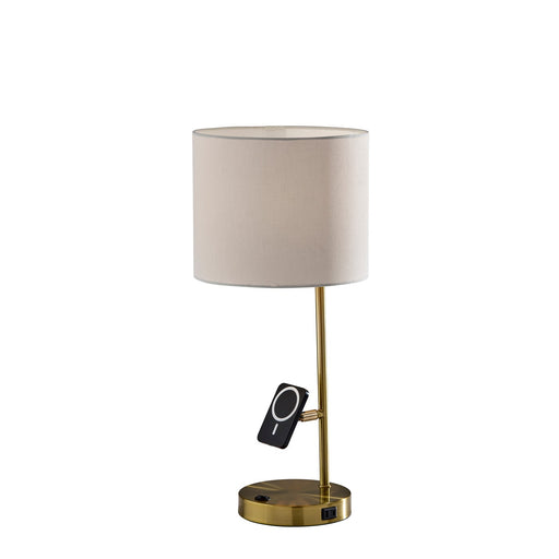 Adesso Wyatt Desk Lamp Antique Brass (2610-21)