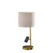 Adesso Wyatt Desk Lamp Antique Brass (2610-21)