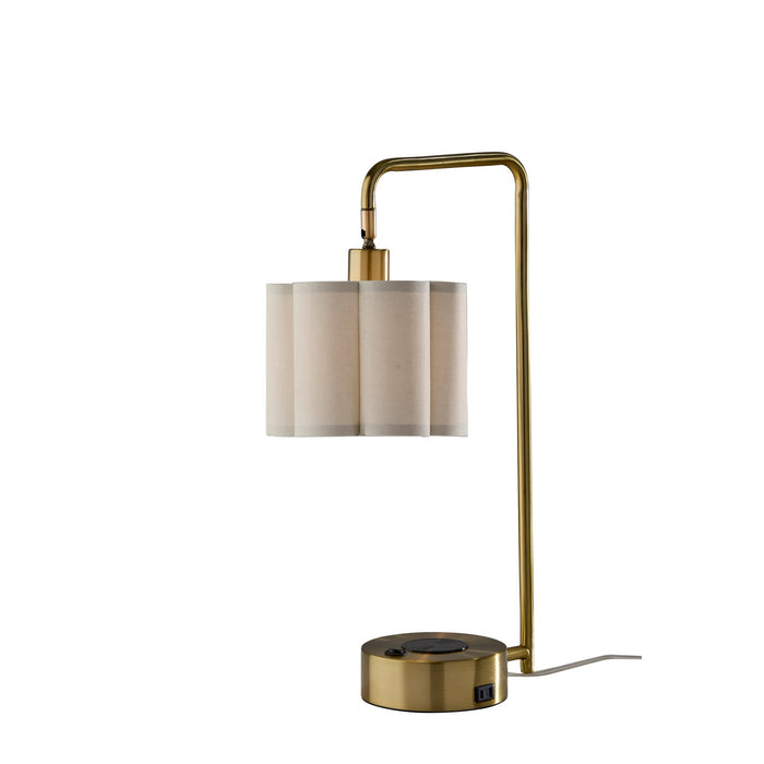 Adesso Dover Desk Lamp Antique Brass (2616-21)