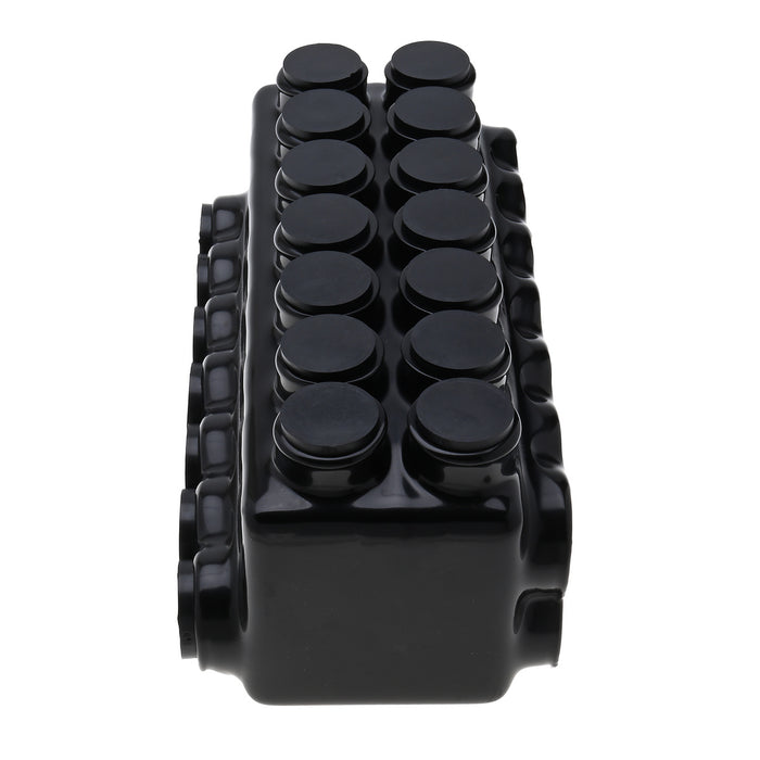 NSI 600 MCM - 6 AWG Stacked Polaris Insulated Multi-Tap Connector 14-Port [Double Sided Entry] (IPLDS600-14)