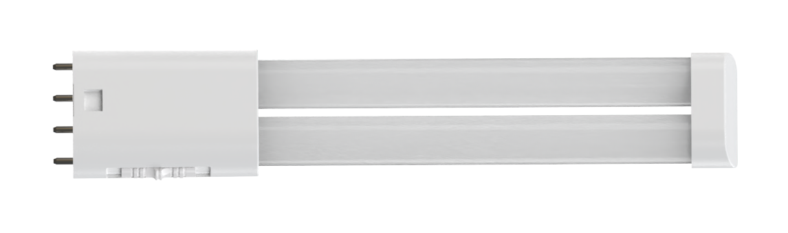 EIKO L8WPLL/BF/8FCCT/U/2G11 8W 900Lm LED PLL Type B Film Coated 80 CRI CCT Selectable 3000K/3500K/4000K/5000K/6500K 120-277V 2G11 Base (15478)