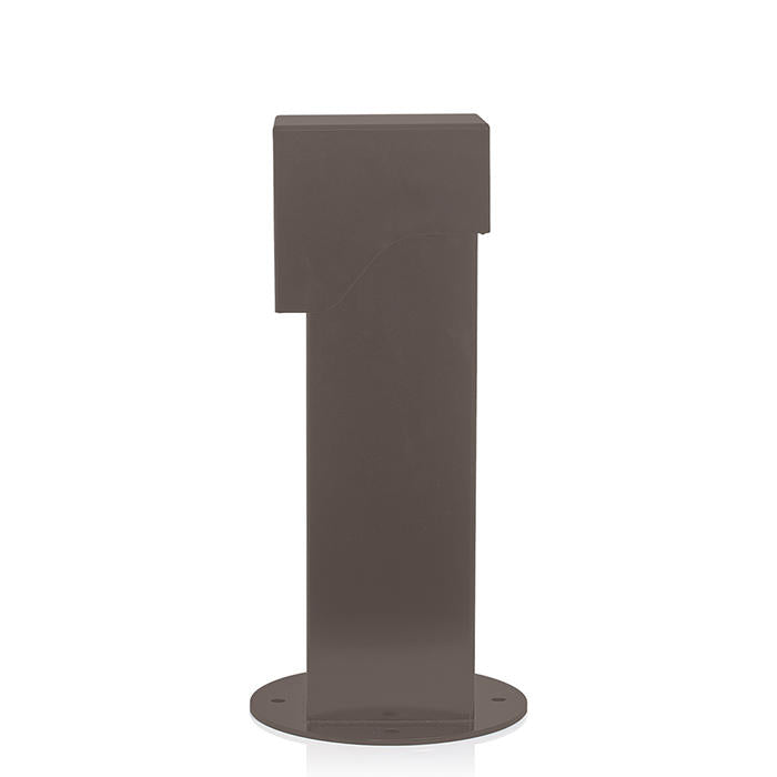 Leviton Power Pedestal 2-Gang Surface Mount Lockable Hinge Top 18 Inch Bronze (2PH18-Z)