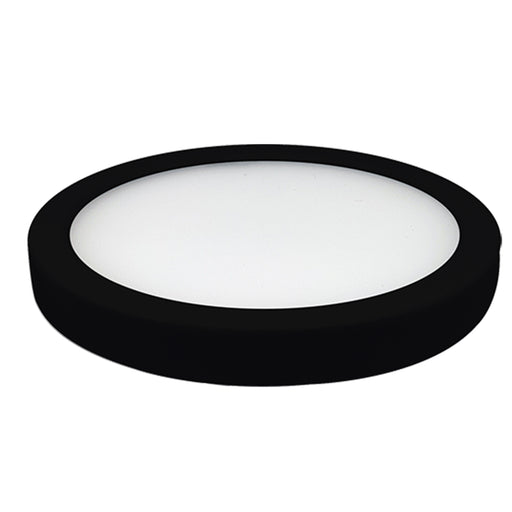 Bulbrite LED10FLUSH/5/930/J/BL/D 10.3W LED 5 Inch Flush Mount 3000K 850Lm 120V 90 CRI Dimmable Black (773601)