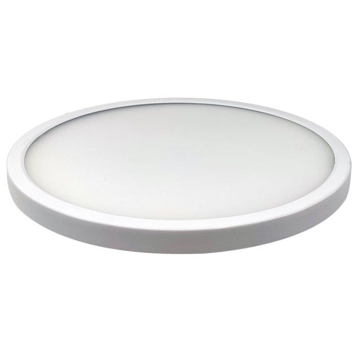 Bulbrite LED17FLUSH/9/930/J/WH/D 17W LED 9 Inch Flush Mount 3000K 1400Lm 120V 90 CRI Dimmable White (773608)